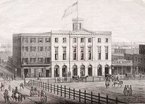 Third Jenny Lind Theatre on Portsmouth Plaza