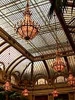 The Garden Court of the Palace Hotel, San Francisco. Photograph copyright &copy; 2002 by Alvis E Hendley.