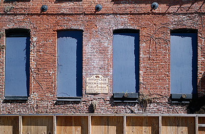Site of the First Meeting of Freemasons Held in California