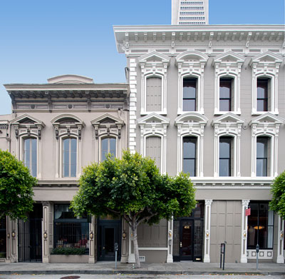 Hotaling Annex East in Jackson Square, San Francisco. Photograph copyright &copy; 2005 by Alvis E Hendley.
