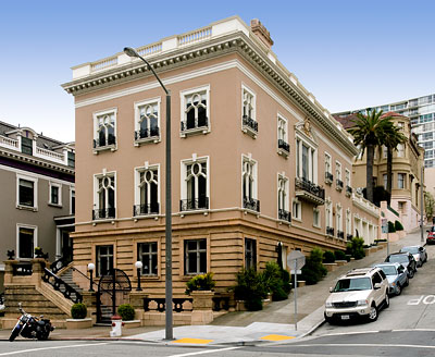 Schubert Hall, San Francisco. Photograph copyright &copy; 2003 by Alvis E Hendley.