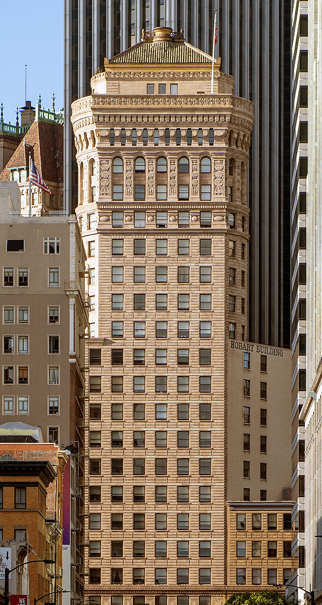 The Hobart Building was designed by Willis Polk and built in 1914.