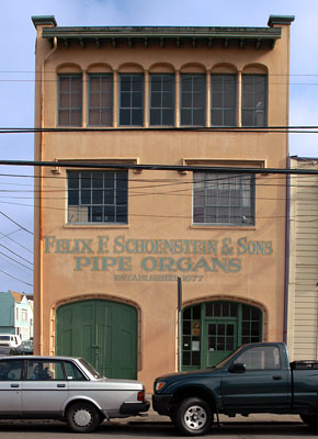 Schoenstein Organ Company, San Francisco