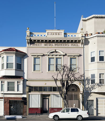 San Francisco Landmark #150: Sheet Metal Workers Union Hall