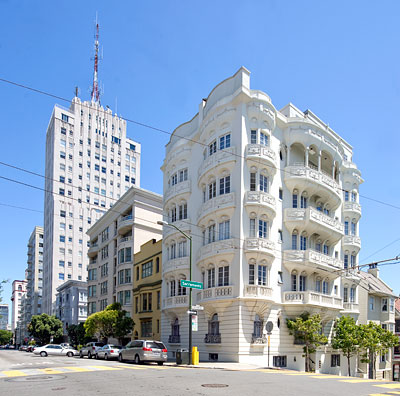 Chambord Apartments on Nob Hill in San Francisco