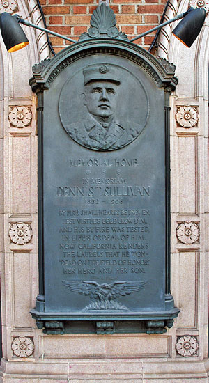 San Francisco Landmark #42: Dennis T Sullivan Memorial Fire Chief�s Home