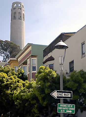 Site of Third Baptist Church, San Francisco