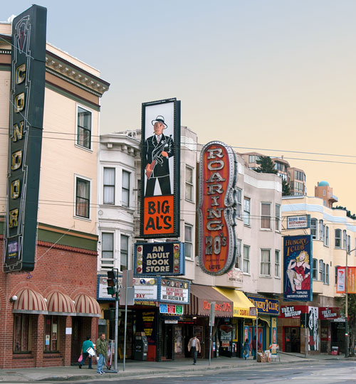 San Francisco Point of Interest: Condor Club Starring Ms. Carol Doda