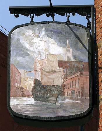 Former Signage at Independent Wood Company