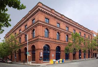 Italian Swiss Colony Warehouse, San Francisco. Photograph copyright &copy; 2003 by Alvis E Hendley.