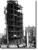 Sentinel Building in 1906 After the San Francisco Earthquake and Fire