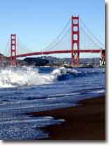Golden Gate Bridge. Photograph copyright &copy; 2003 by Alvis E Hendley.