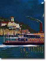 Vintage Postcard of Yerba Buena Island Lighthouse