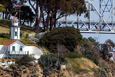National Register #91001096: Yerba Buena Island Lighthouse in San Francisco Bay