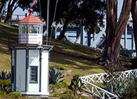 Yerba Buena Island Lighthouse in San Francisco Bay