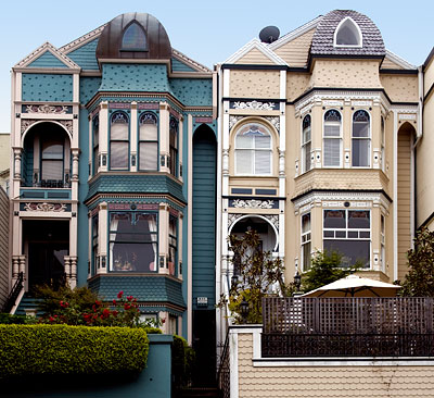 National Register #85001914: Albert Wilford Houses in San Francisco