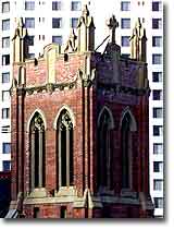 St. Patrick's Church, San Francisco. Photograph copyright &copy; 2002 by Alvis E Hendley.