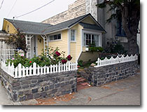 Earthquake Refuge Shack, San Francisco. Photograph copyright &copy; 2002 by Alvis E Hendley.