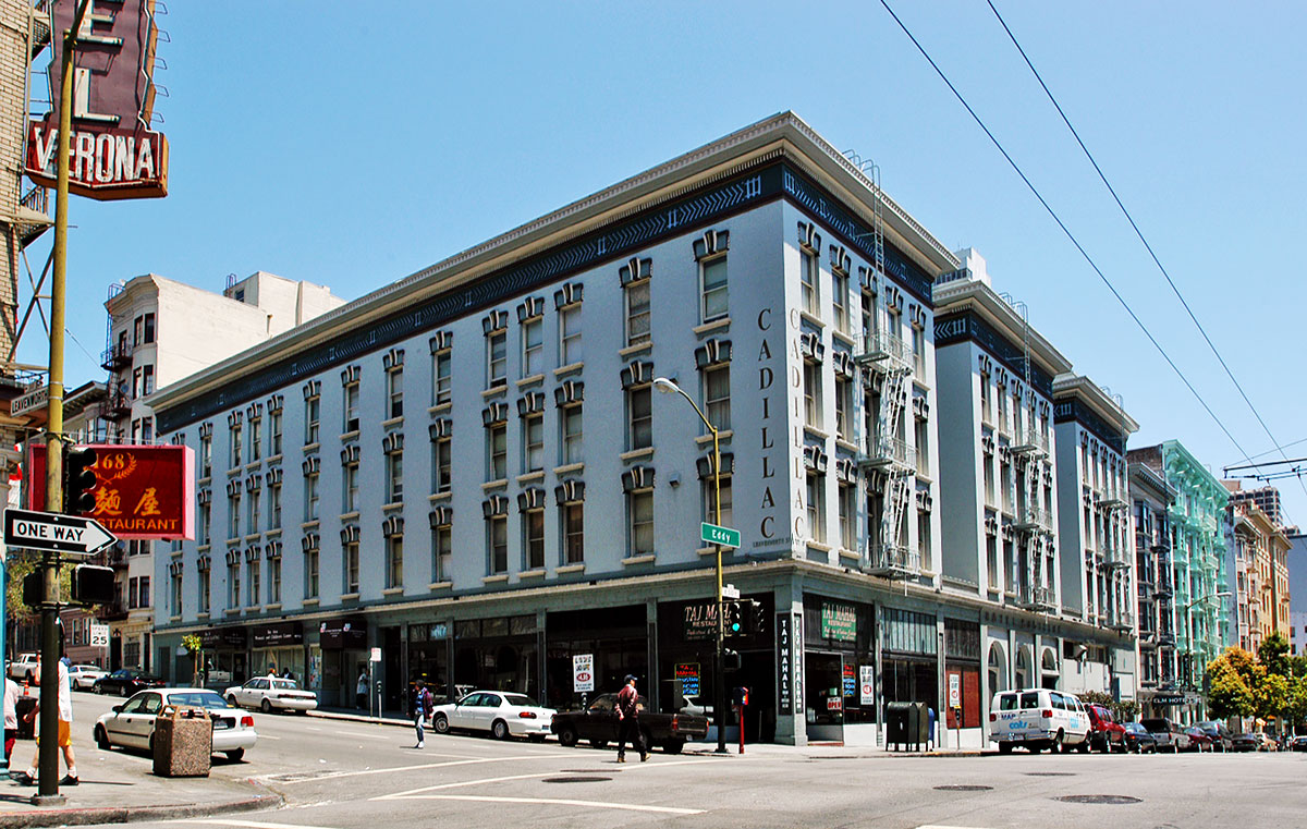 San Francisco Landmark #176: Cadillac Hotel