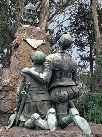 Cervantes Memorial in Golden Gate Park