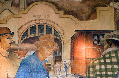 Embarcadero by Lucien Labault at the Beach Chalet in San Francisco