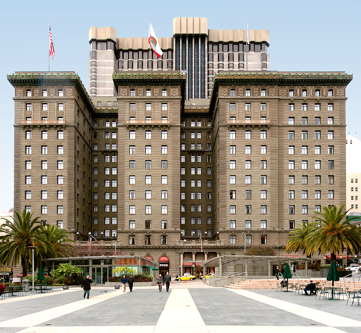 The St. Francis Hotel was designed by Bliss & Faville and built in 1904.