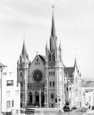 San Francisco Landmark 116: St Paulus Lutheran Church in 1964