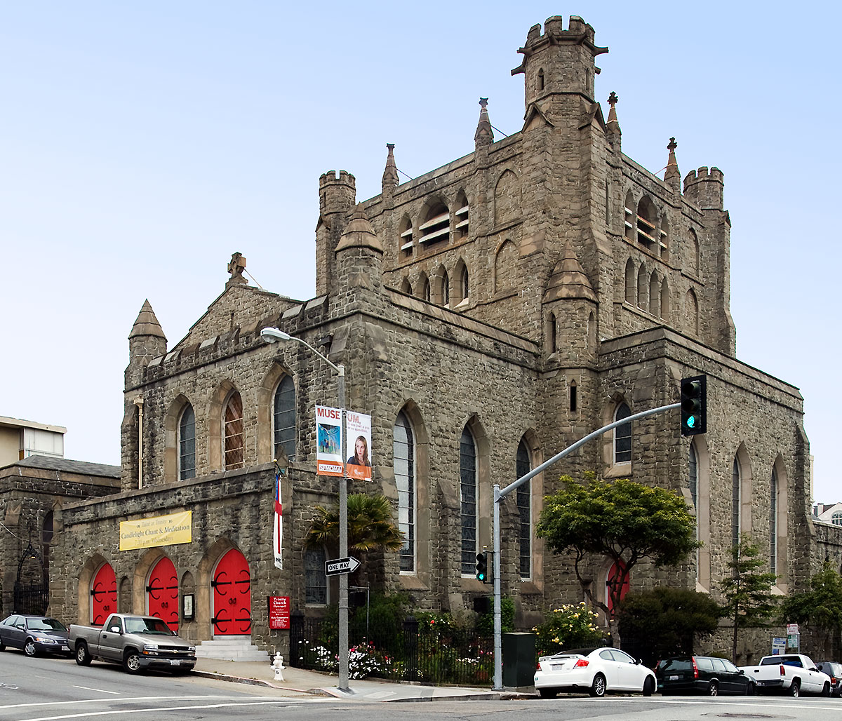 Trinity Episcopal Church was designed by Arthur Page Brown and built in 1893.