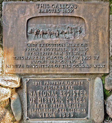 Sierra County Sheriff&rsquo;s Gallows in Downieville, California