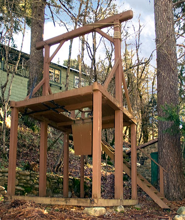 Sierra County Sheriff&rsquo;s Gallows in Downieville, California