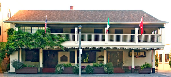 Swiss Hotel on the Sonoma Plaza