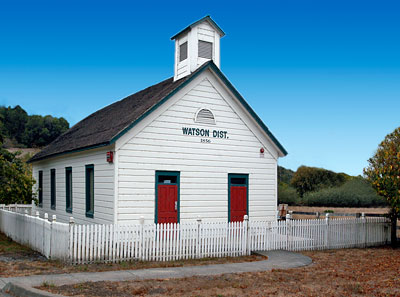 Watson School Near Bodega, California