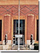 Town Center Post Office in Visalia, California