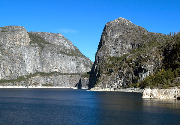 Hetch-Hetchy Reservoir in Yosemite National Park
