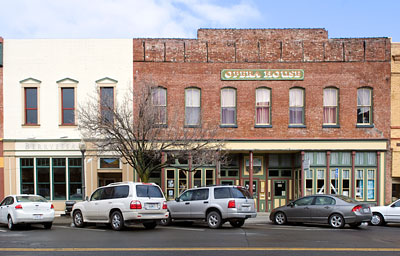 Downtown Winters Historic District: Chulick Market and Seaman's Opera House