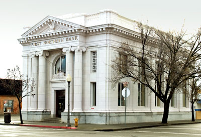 Downtown Winters Historic District: First Northern Bank of Dixon