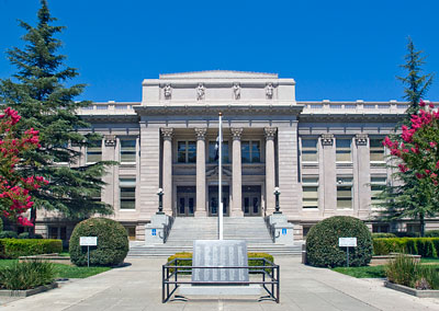 Yolo County Courthouse in Woodland, California